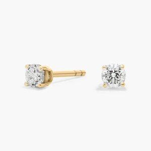 Blue Nile Natural Diamond Stud Earrings in 14k Yellow Gold (1/3 ct. tw.)
